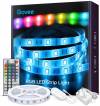 Govee LED Strip Lights 5m RGB Colour Changing Lighting Strip with Remote and Control Box for Home TV Kitchen DIY Decoration [Energy Class A]